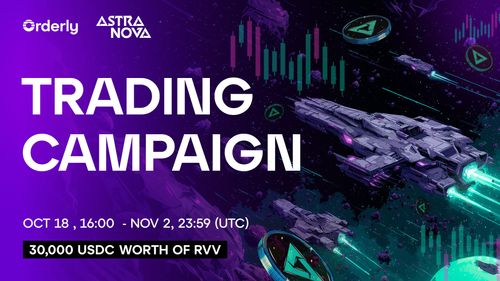 Orderly x Astra Nova Trading Campaign: Win the 30,000 USDC Worth of RVV Token Prize Pool